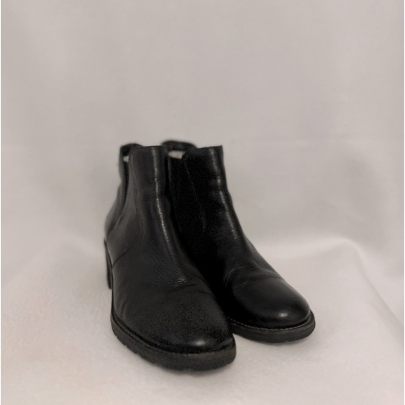 L.L. Bean Size 10M Black Deerfield Ankle Leather Boots - Picture 7 of 16